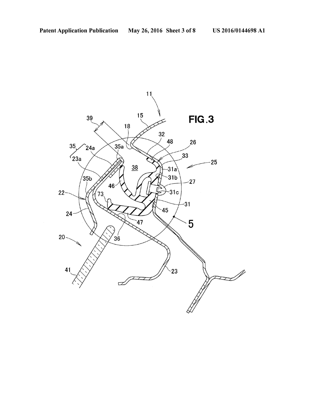 VEHICLE-USE SEAL STRUCTURE - diagram, schematic, and image 04