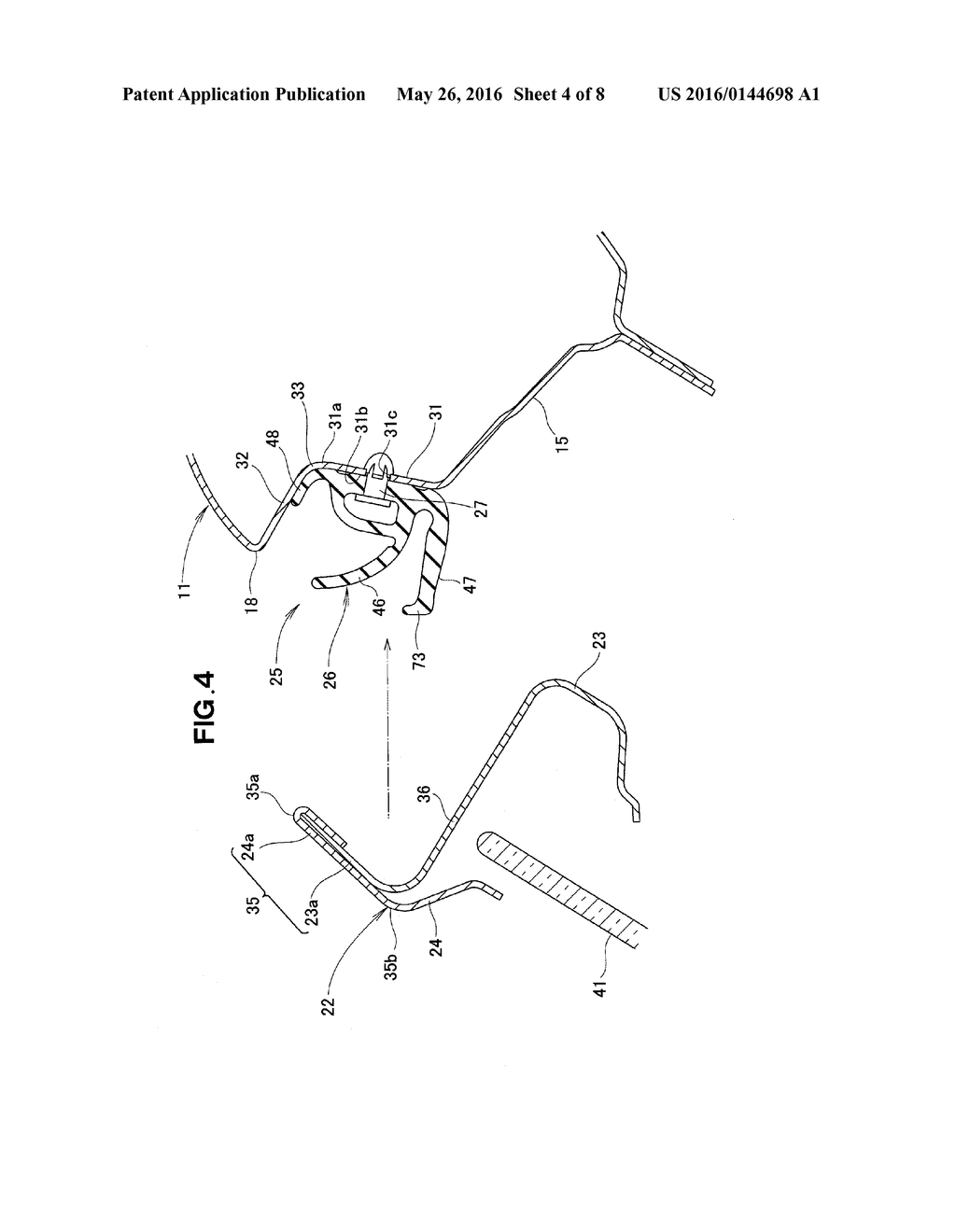 VEHICLE-USE SEAL STRUCTURE - diagram, schematic, and image 05