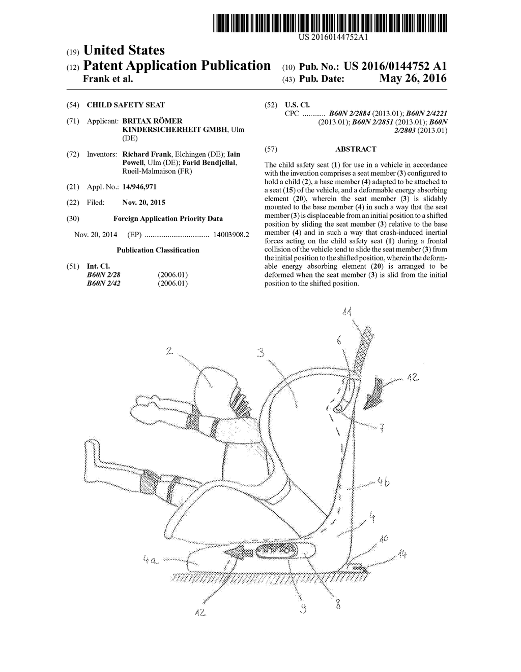 CHILD SAFETY SEAT - diagram, schematic, and image 01