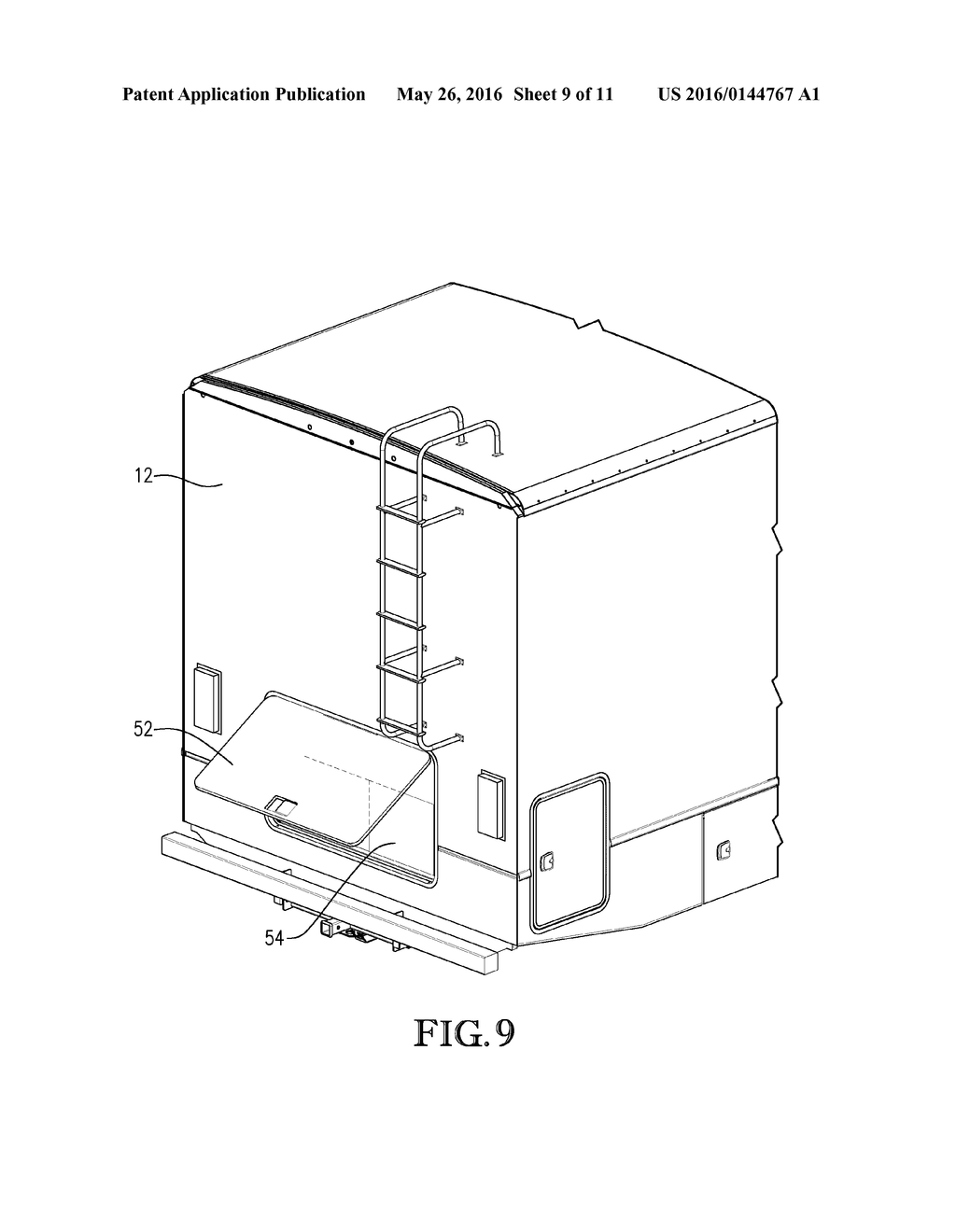 VERTICALLY-ADJUSTABLE BED AND CLOSET FOR A RECREATIONAL VEHICLE - diagram, schematic, and image 10