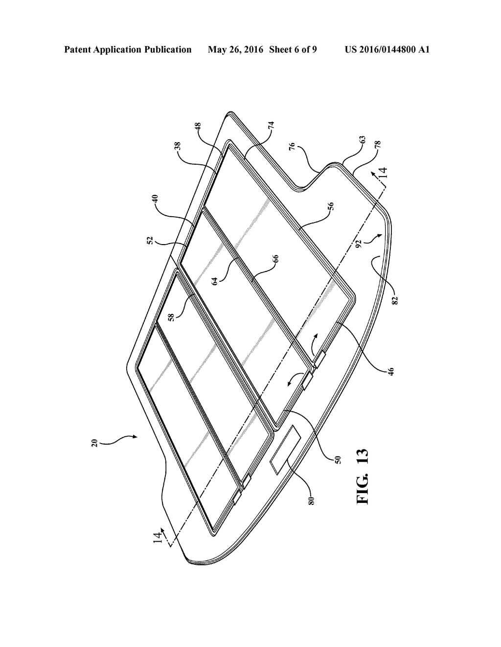 COLLAPSIBLE CARGO MAT ORGANIZER - diagram, schematic, and image 07