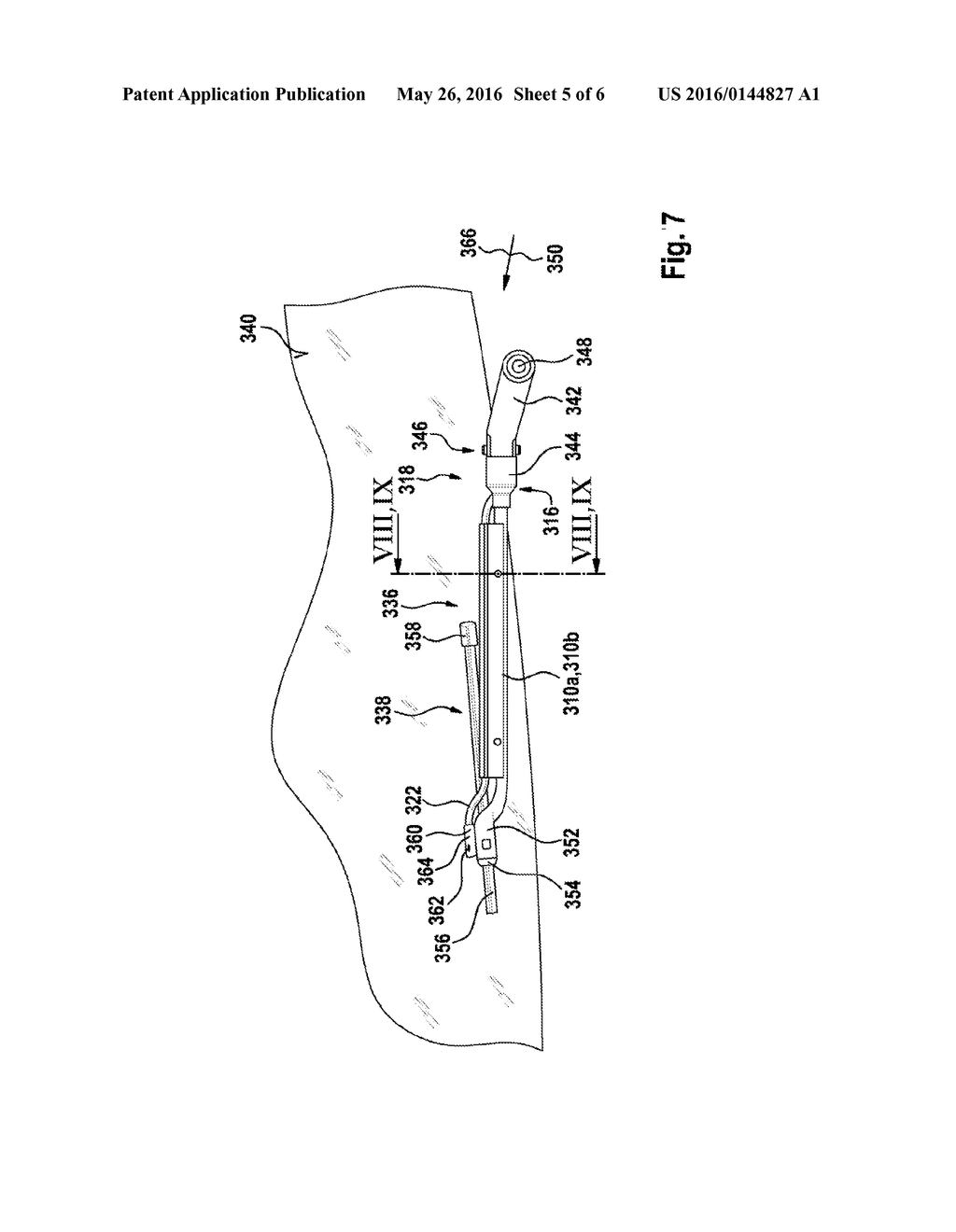 WIPER ARM WIND DEFLECTOR UNIT - diagram, schematic, and image 06