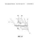 DEVICE FOR LATERAL SPRAYING OF A WASHING LIQUID FOR A WIPER ARM FOR A     SYSTEM FOR WIPING A PANE OF A MOTOR VEHICLE diagram and image