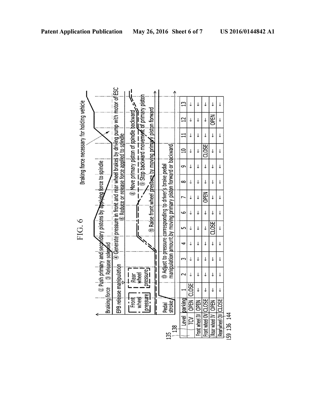 METHOD OF CONTROLLING BRAKING SYSTEM USING BRAKING DEVICE HAVING     ELETROMECHANICAL PARKING FUNCTION - diagram, schematic, and image 07