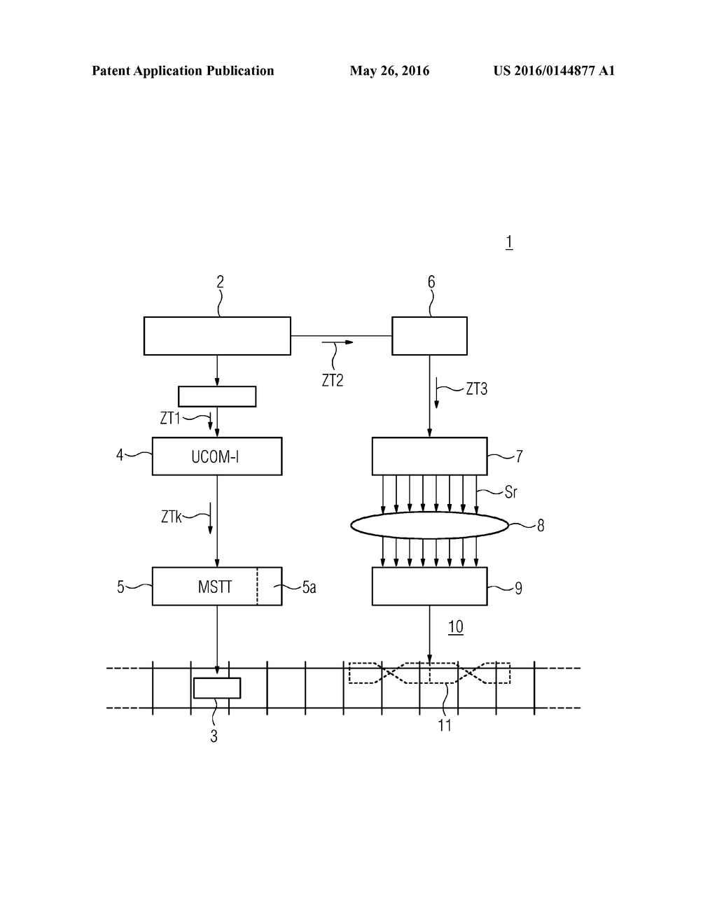 METHOD FOR OPERATING AN AUTOMATIC TRAIN CONTROL SYSTEM AND AUTOMATIC TRAIN     CONTROL SYSTEM - diagram, schematic, and image 02