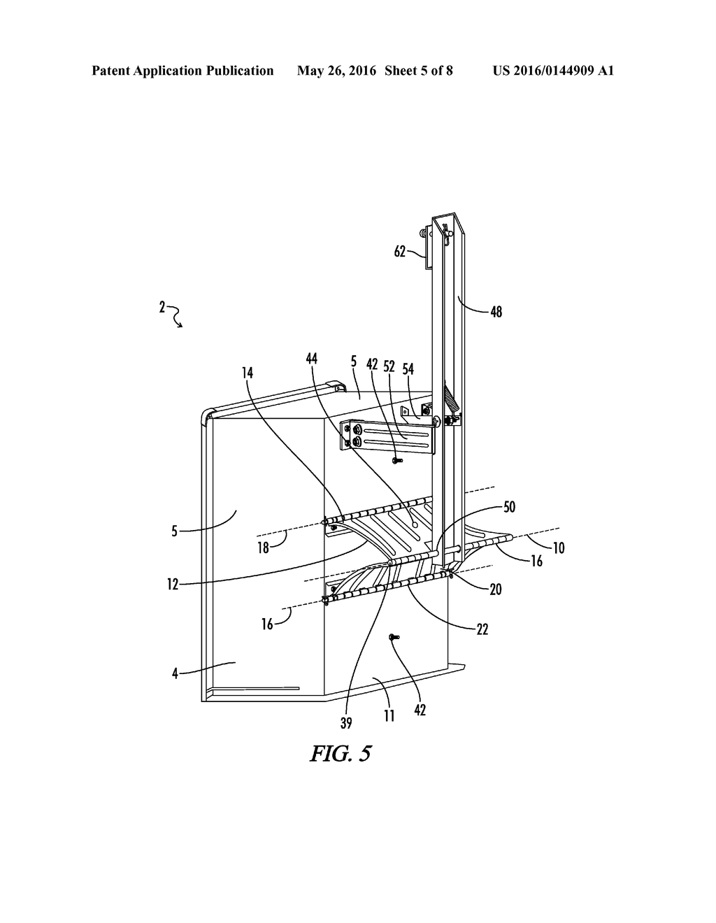 Cart With Folding Support - diagram, schematic, and image 06