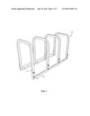 MODULAR BICYCLE RACK diagram and image