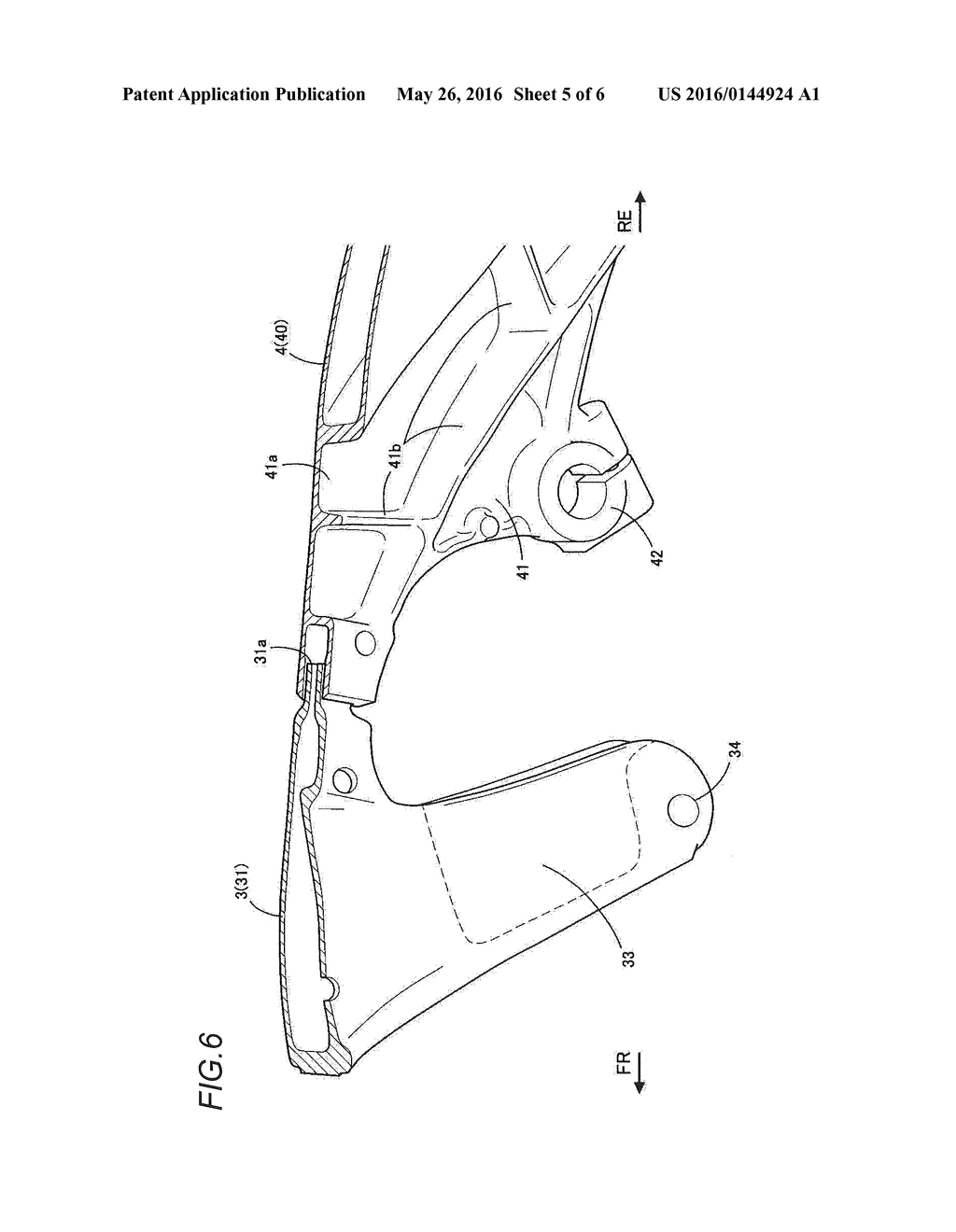 MOTORCYCLE FRAME STRUCTURE - diagram, schematic, and image 06