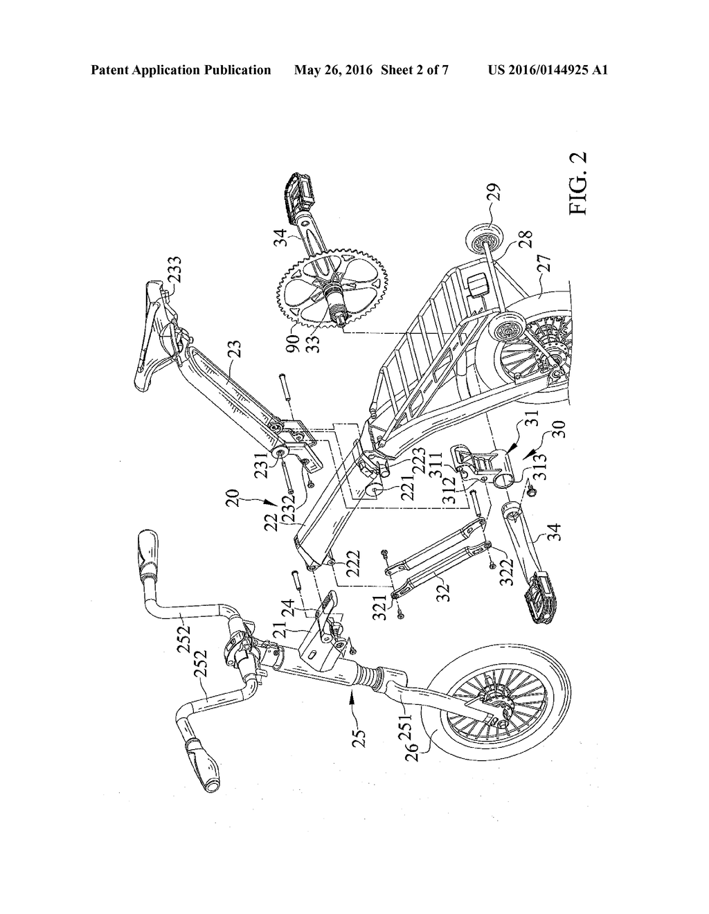 Foldable Riding Vehicle - diagram, schematic, and image 03