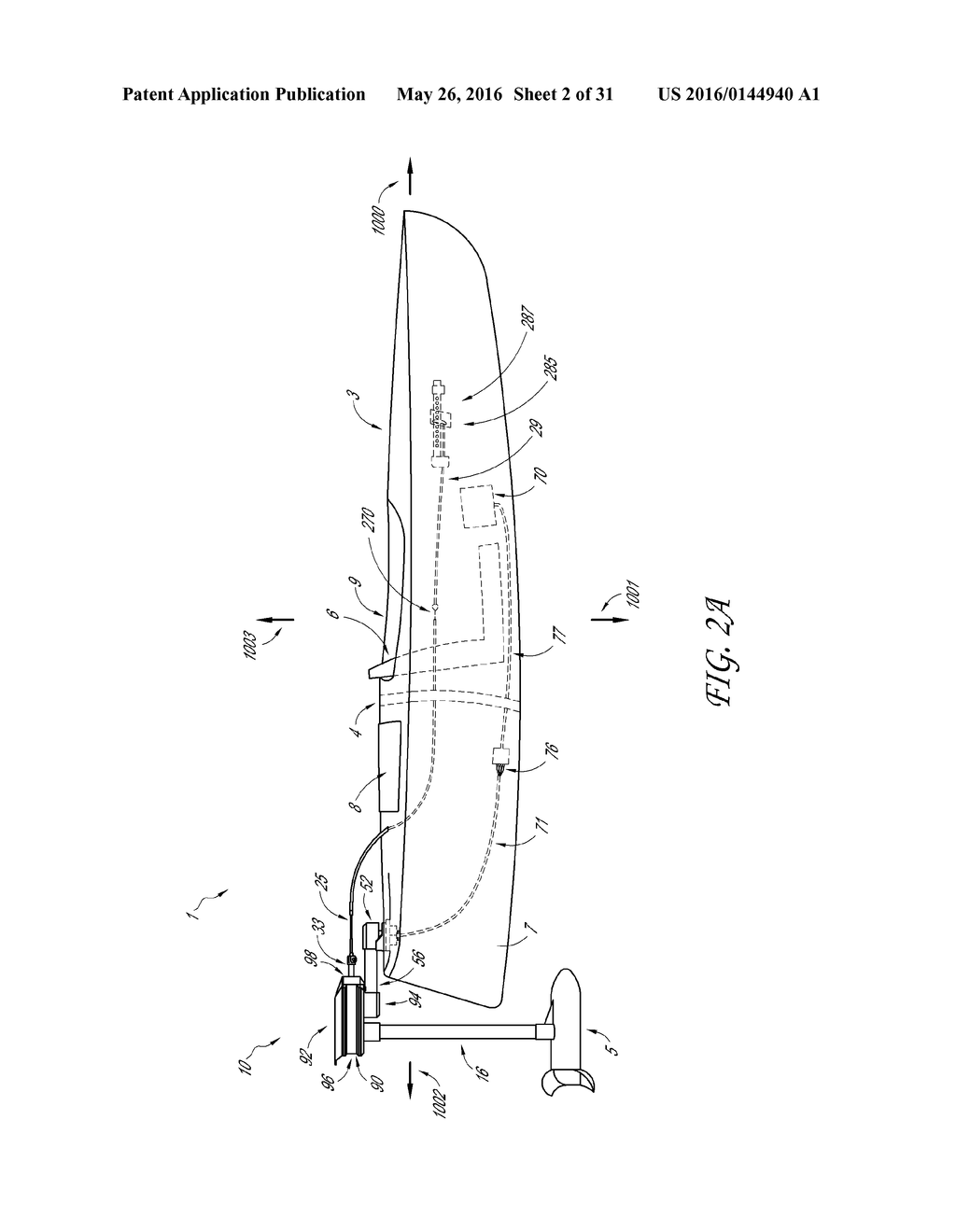 MOUNT AND CONTROL SYSTEM FOR AN ELECTRIC OUTBOARD - diagram, schematic, and image 03