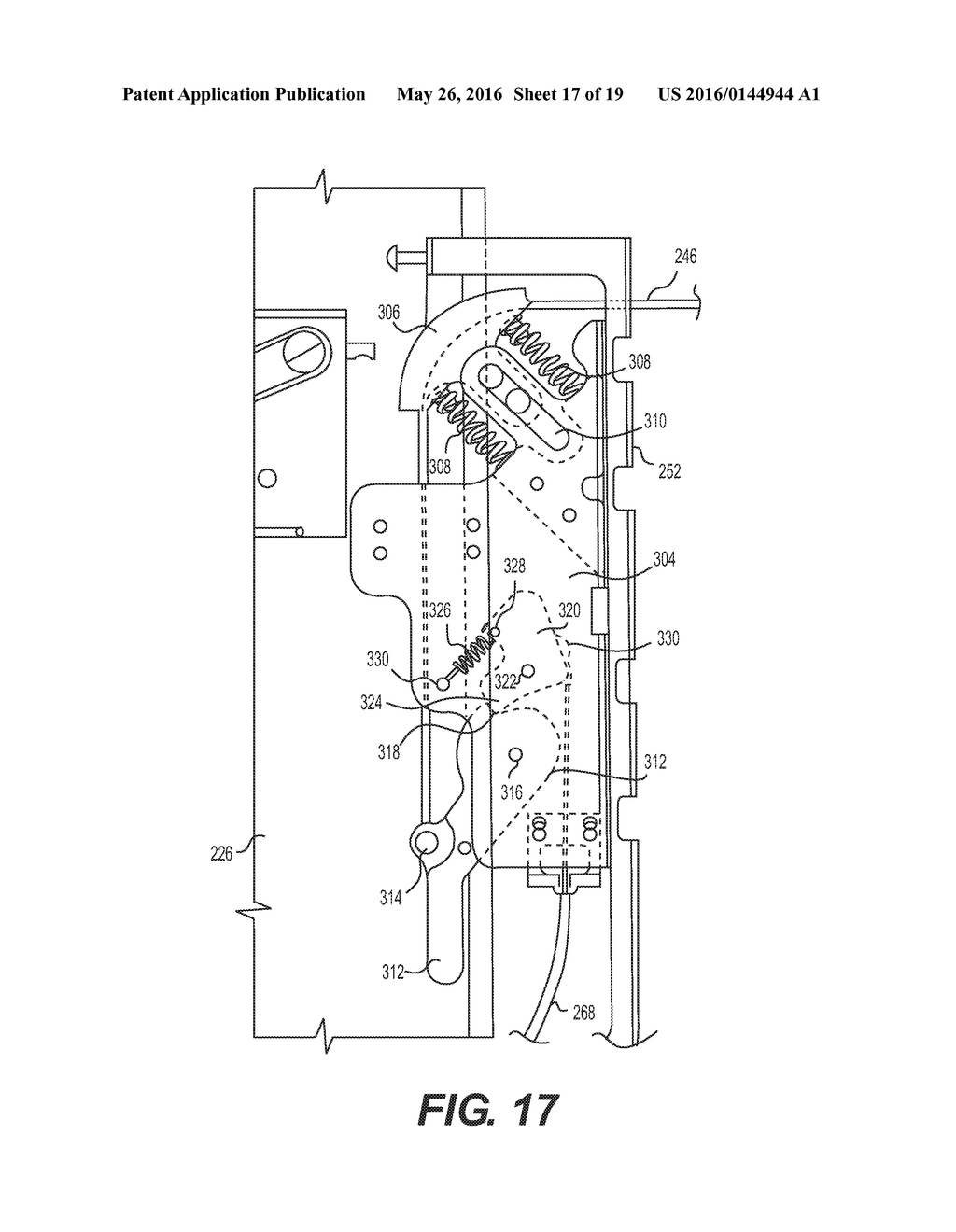 DOOR FOR AN AIRCRAFT - diagram, schematic, and image 18