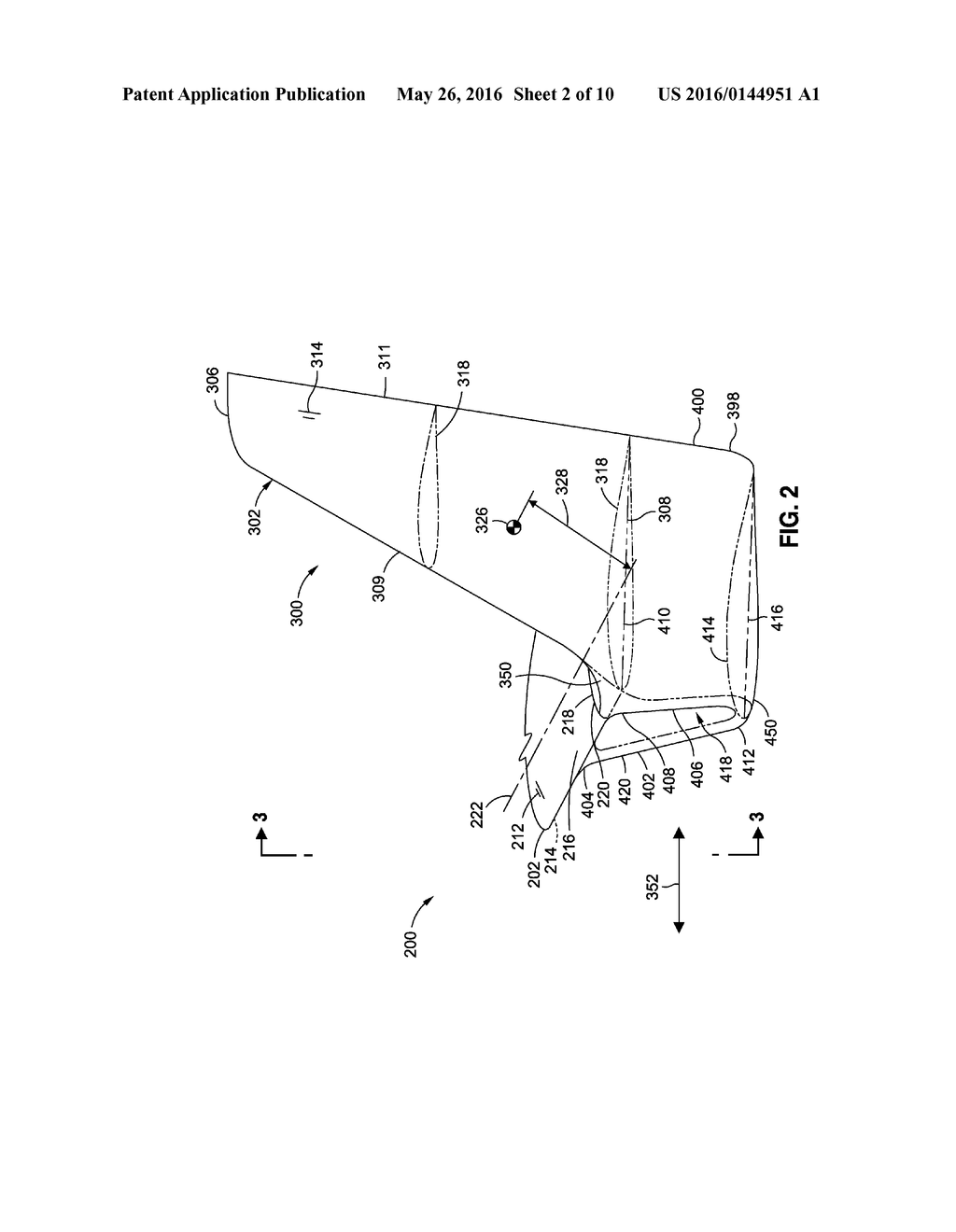 WING TIP DEVICE FOR AN AIRCRAFT WING - diagram, schematic, and image 03