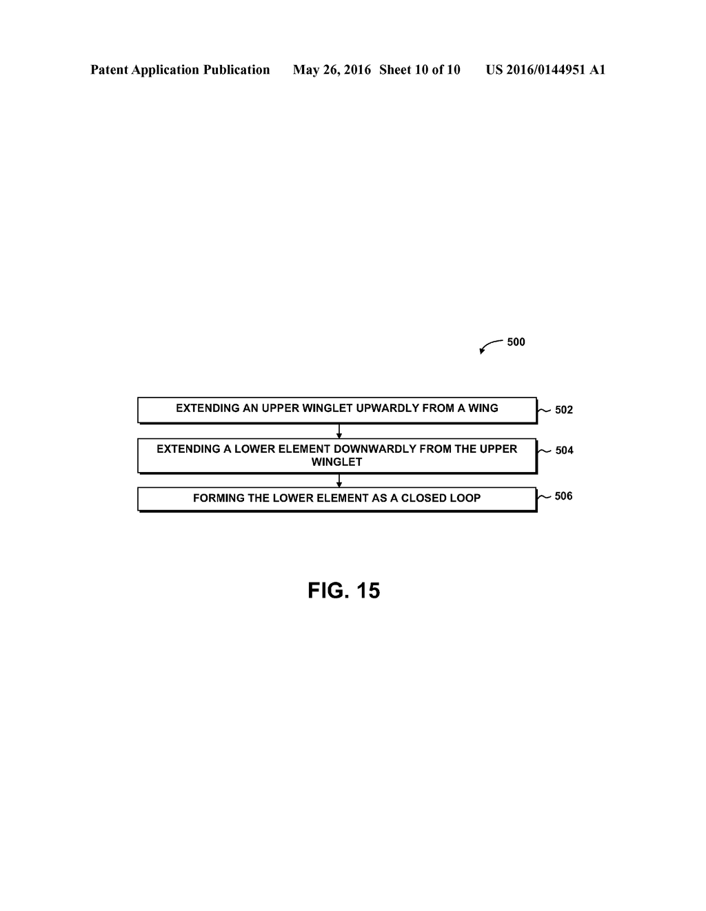 WING TIP DEVICE FOR AN AIRCRAFT WING - diagram, schematic, and image 11