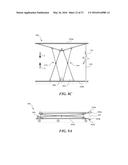 CAPTURE DEVICES FOR UNMANNED AERIAL VEHICLES, INCLUDING TRACK-BORNE     CAPTURE LINES, AND ASSOCIATED SYSTEMS AND METHODS diagram and image