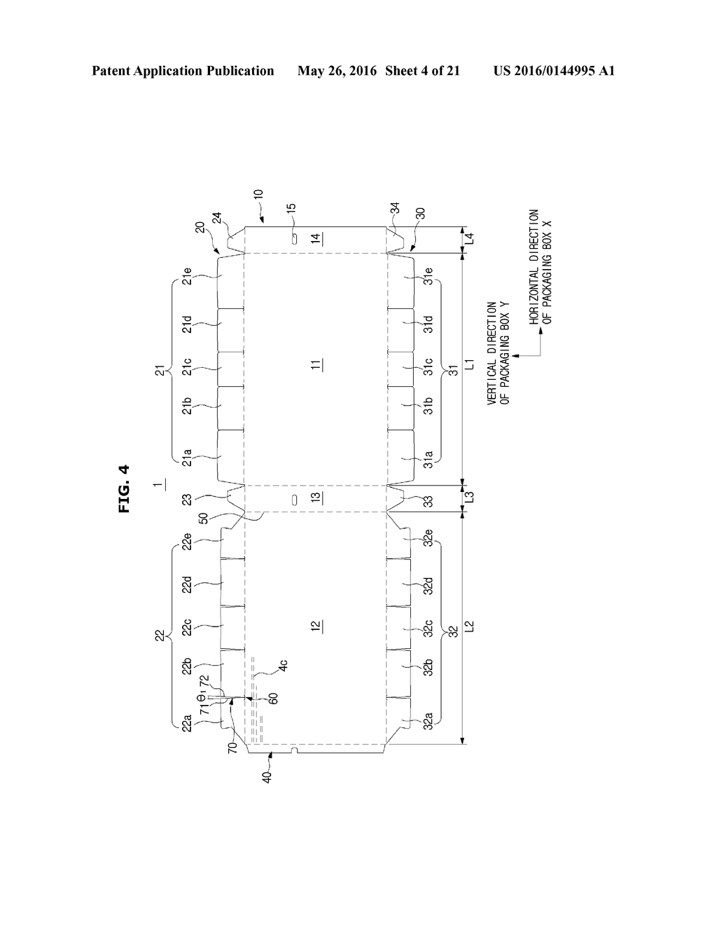 CORRUGATED PACKAGING BOX - diagram, schematic, and image 05