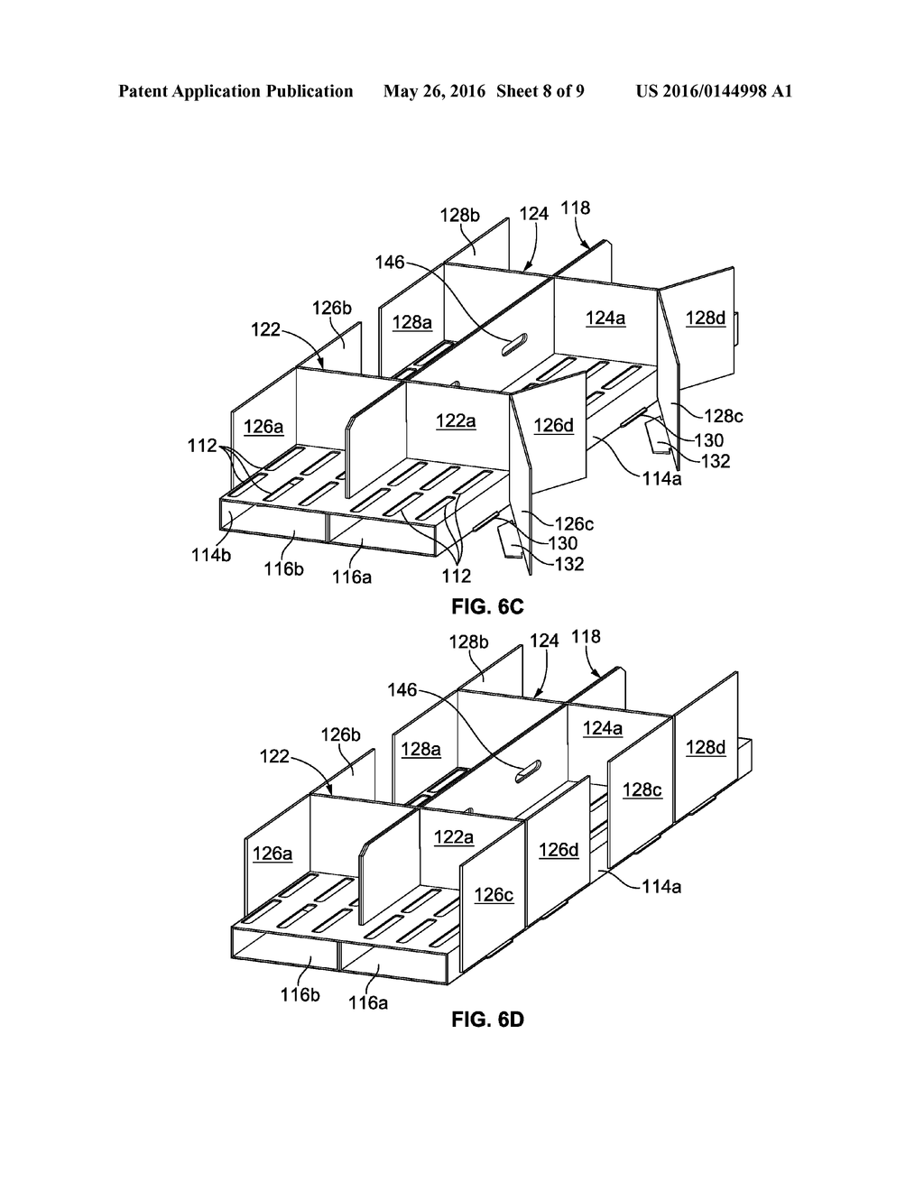 TRAY WITH INTEGRATED SUPPORT STRUCTURES - diagram, schematic, and image 09