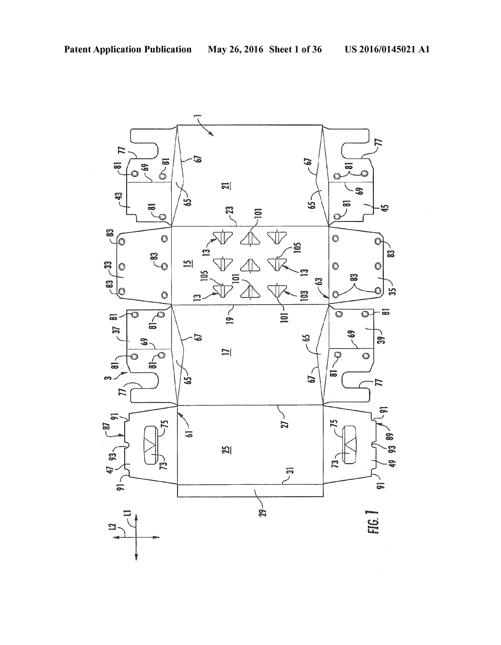 Carton with Article Protection Feature - diagram, schematic, and image 02