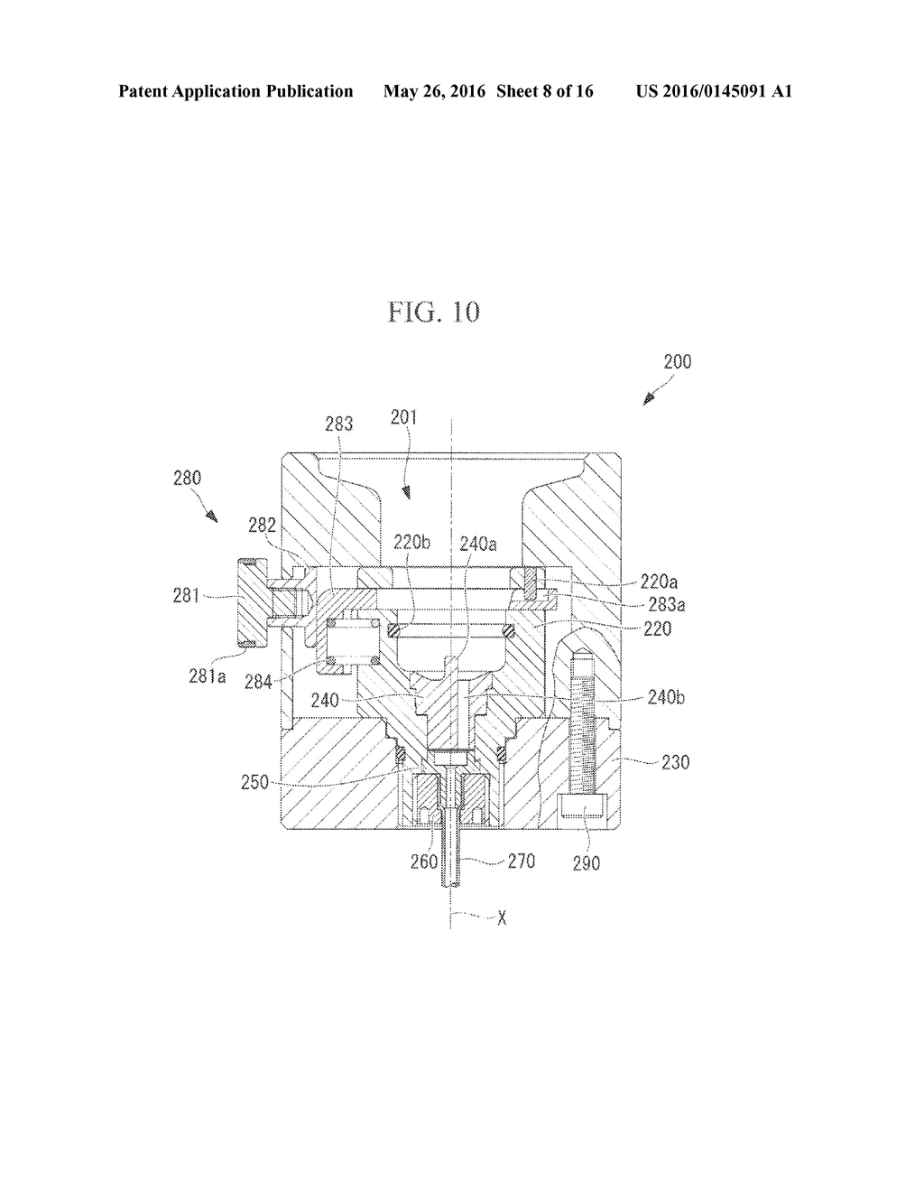 VALVE-INTEGRATING CONTAINER, LIQUID WITHDRAWING DEVICE EQUIPPED WITH THE     SAME, AND METHOD FOR MANUFACTURING VALVE-INTEGRATING CONTAINER - diagram, schematic, and image 09