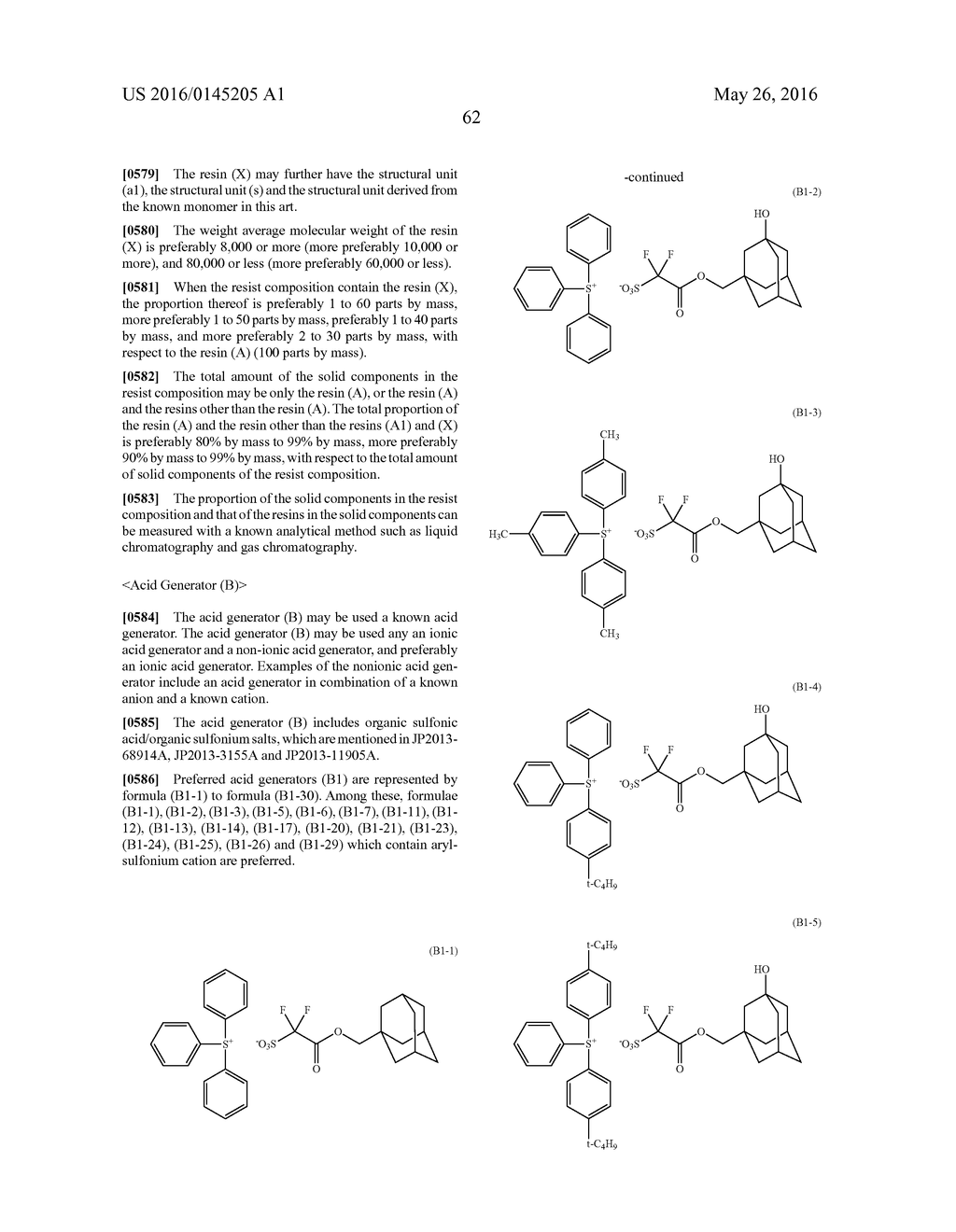 SALT, RESIN, RESIST COMPOSITION AND METHOD FOR PRODUCING RESIST PATTERN - diagram, schematic, and image 63