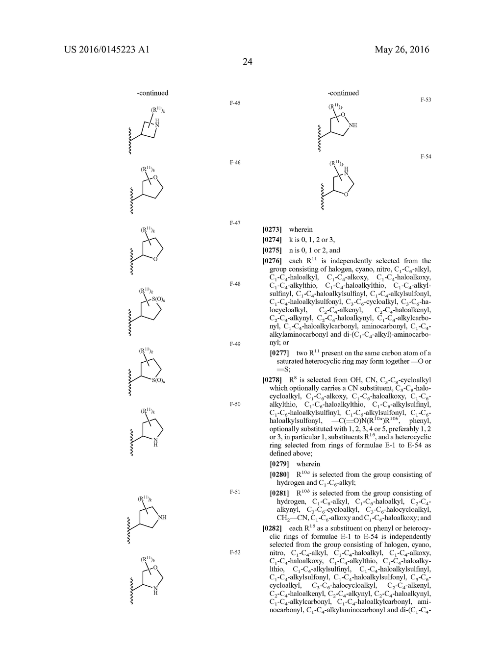 Bicyclyl-Substituted Isothiazoline Compounds - diagram, schematic, and image 25