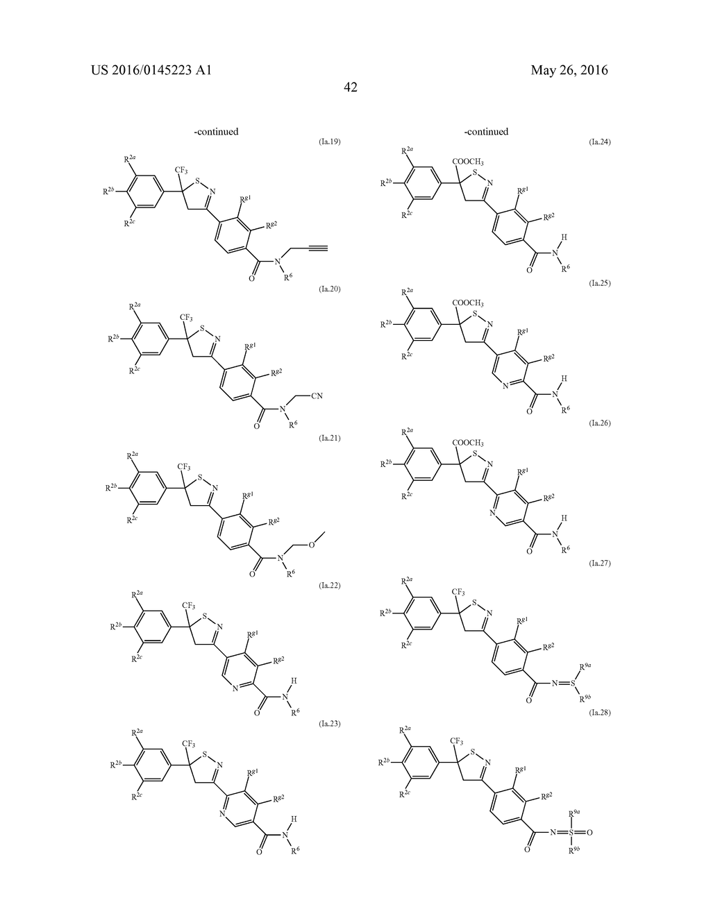 Bicyclyl-Substituted Isothiazoline Compounds - diagram, schematic, and image 43