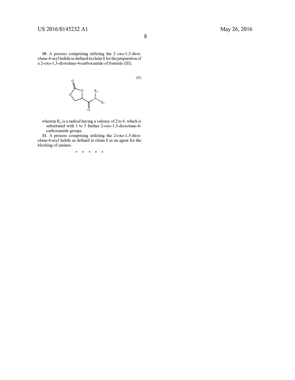 2-OXO-1,3-DIOXOLANE-4-ACYL HALIDES, THEIR PREPARATION AND USE - diagram, schematic, and image 09