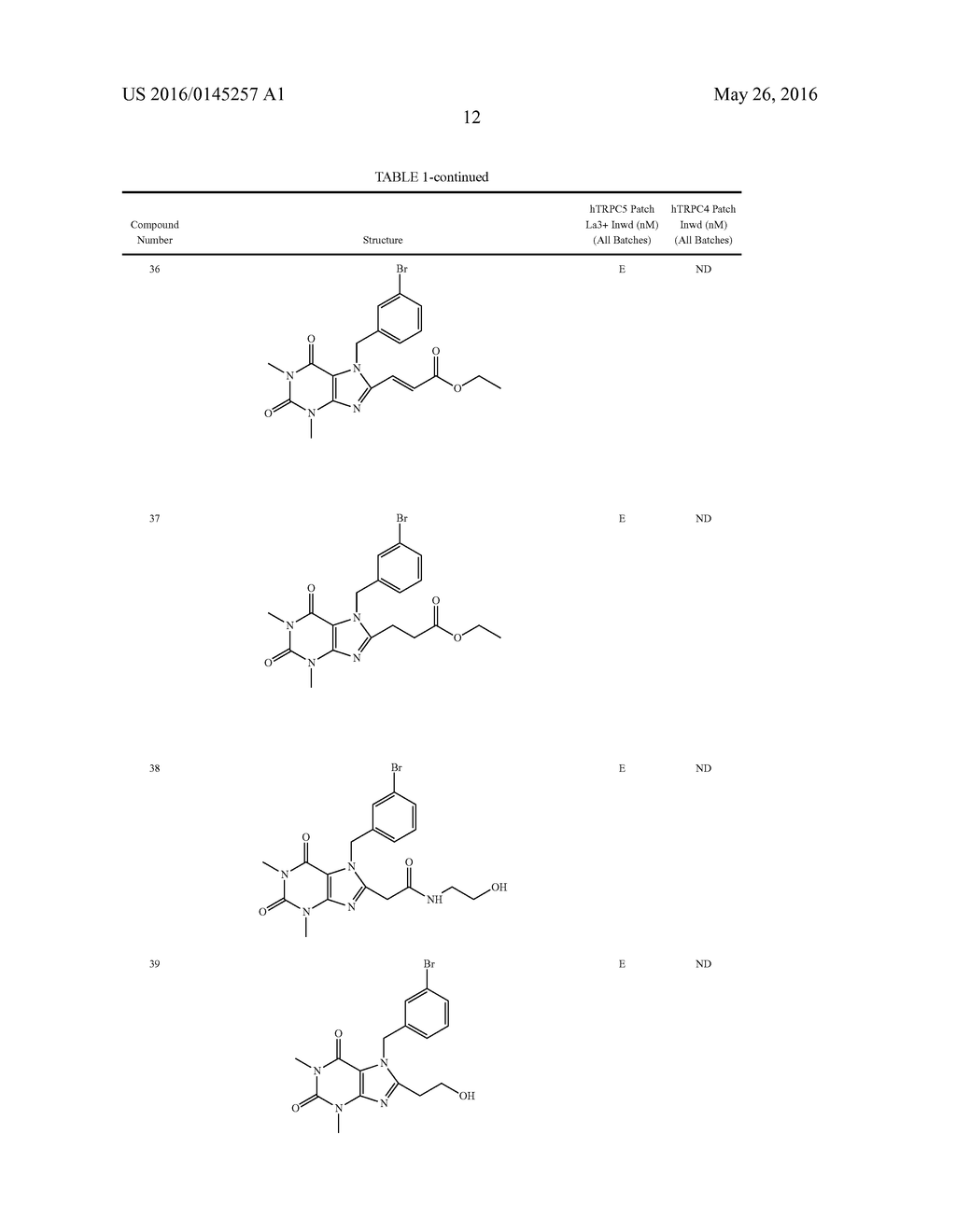 SUBSTITUTED XANTHINES AND METHODS OF USE THEREOF - diagram, schematic, and image 13