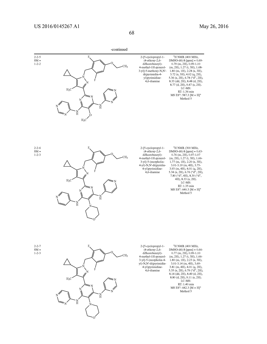 HETEROARYL SUBSTITUTED PYRAZOLES - diagram, schematic, and image 68