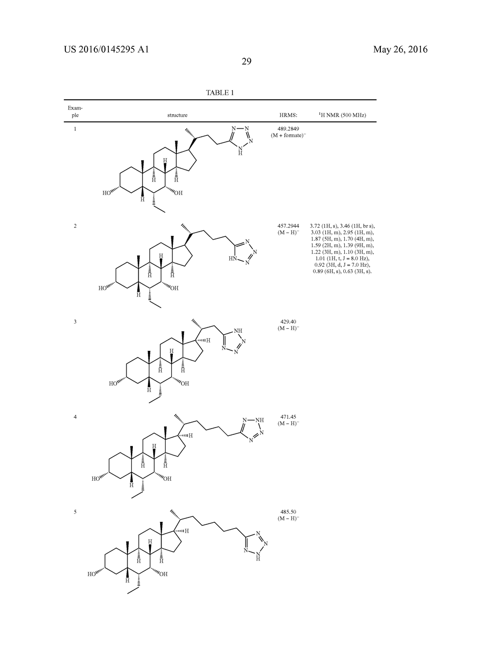 TETRAZOLE DERIVATIVES OF BILE ACIDS AS FXR/TGR5 AGONISTS AND METHODS OF     USE THEREOF - diagram, schematic, and image 30