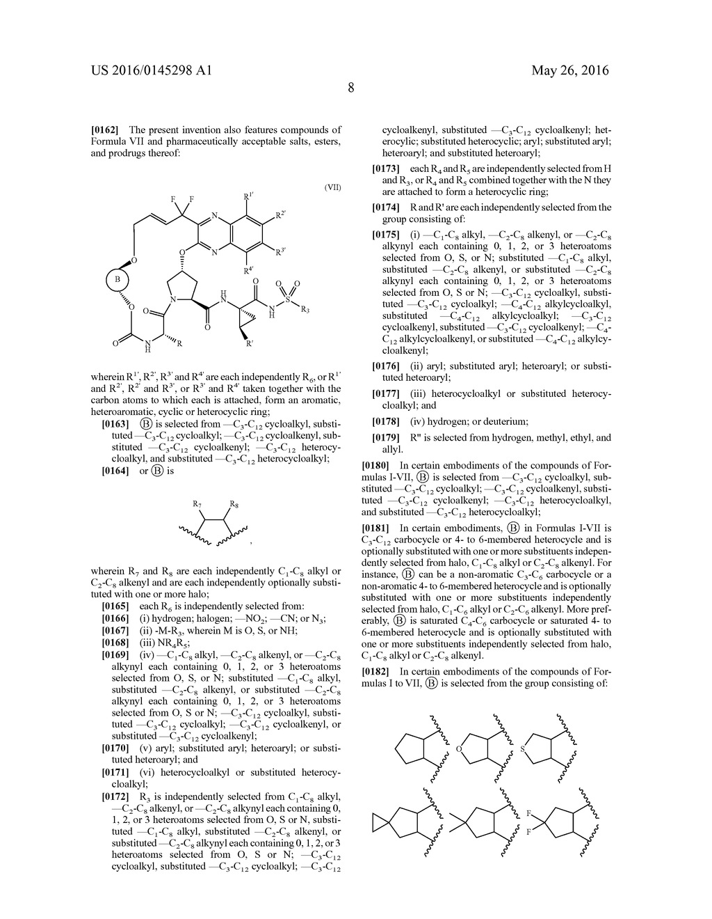 MACROCYCLIC PROLINE DERIVED HCV SERINE PROTEASE INHIBITORS - diagram, schematic, and image 09