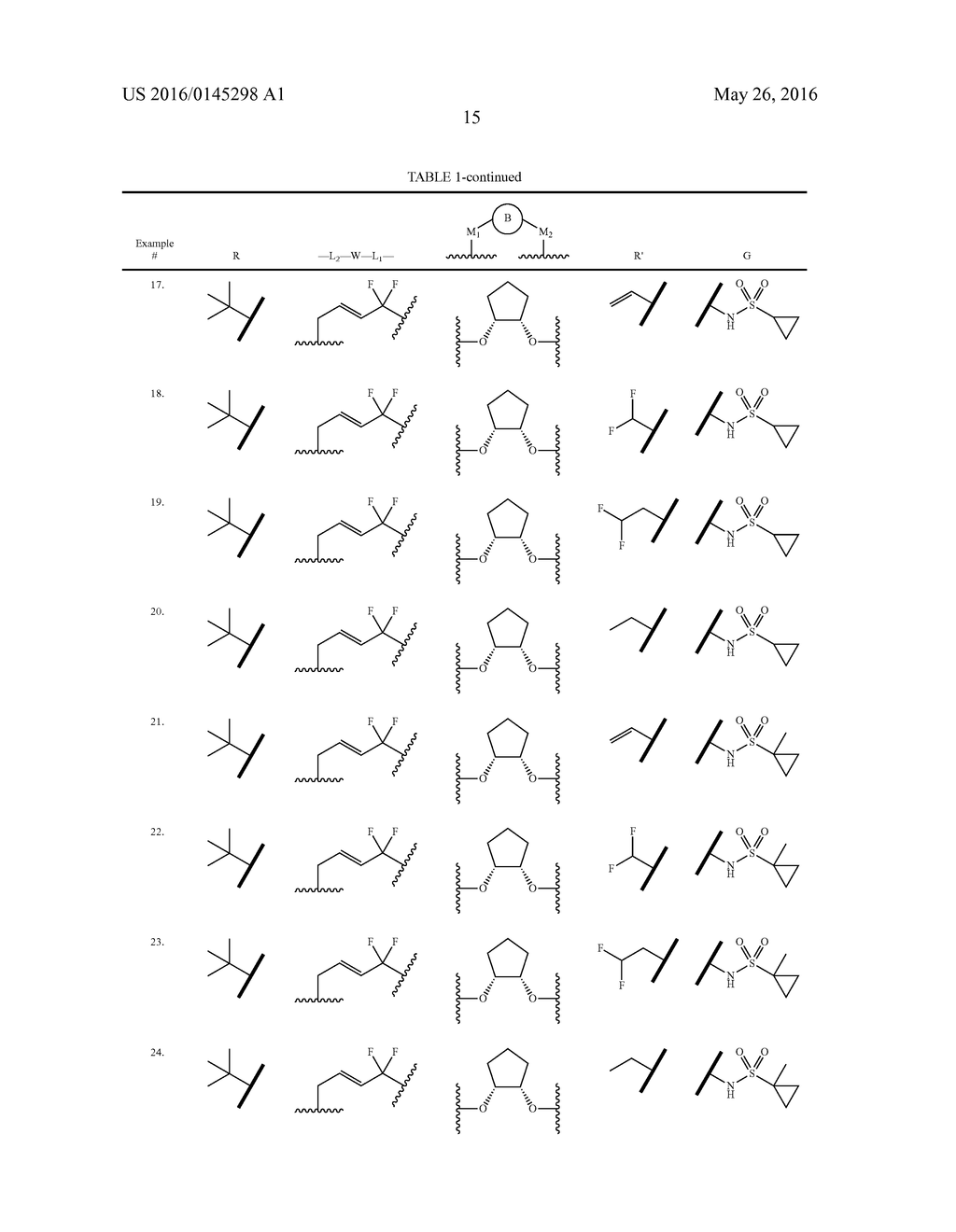 MACROCYCLIC PROLINE DERIVED HCV SERINE PROTEASE INHIBITORS - diagram, schematic, and image 16