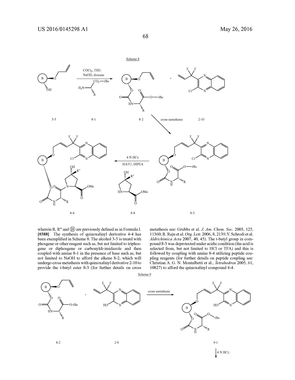 MACROCYCLIC PROLINE DERIVED HCV SERINE PROTEASE INHIBITORS - diagram, schematic, and image 69