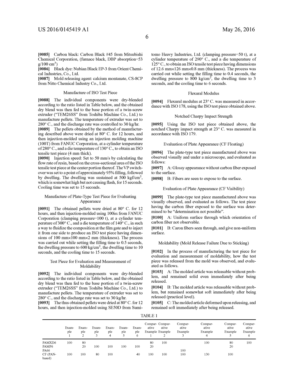 CRYSTALLIZABLE THERMOPLASTIC RESIN COMPOSITION AND MOLDED ARTICLE - diagram, schematic, and image 07