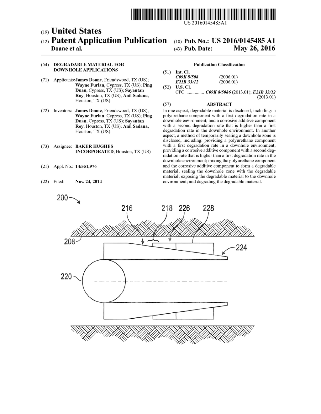 DEGRADABLE MATERIAL FOR DOWNHOLE APPLICATIONS - diagram, schematic, and image 01