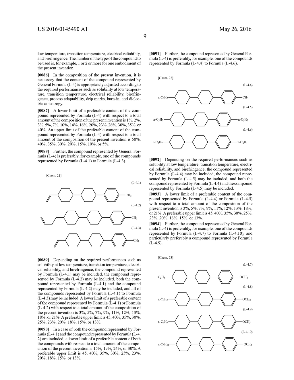 COMPOSITION AND LIQUID CRYSTAL DISPLAY ELEMENT USING SAME - diagram, schematic, and image 10