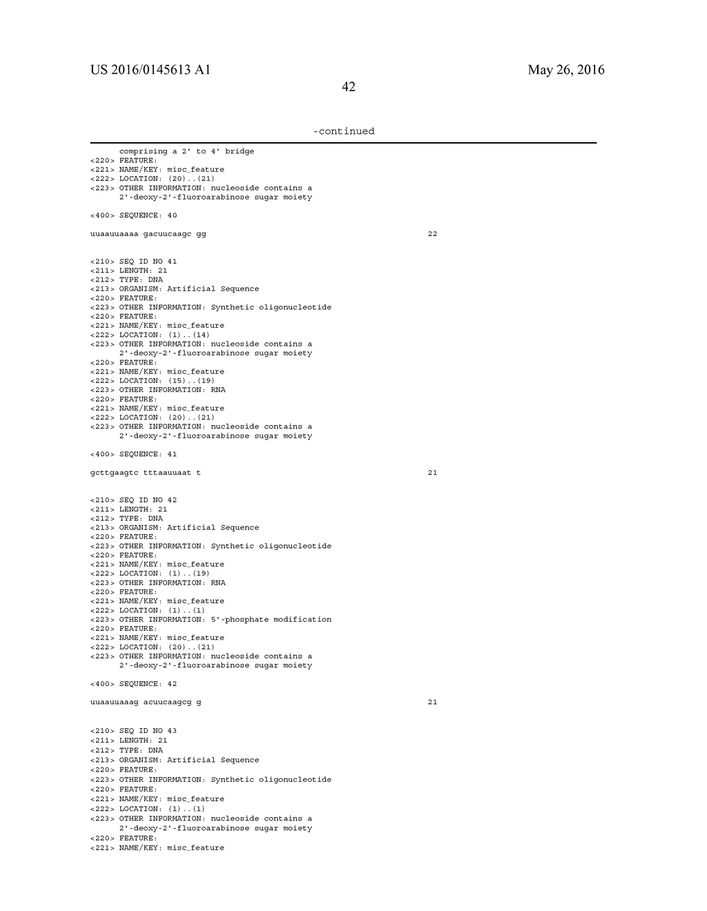 OLIGONUCLEOTIDE DUPLEXES COMPRISING DNA-LIKE AND RNA-LIKE NUCLEOTIDES AND     USES THEREOF - diagram, schematic, and image 53