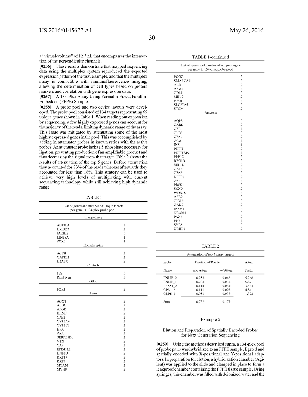 SPATIALLY ENCODED BIOLOGICAL ASSAYS USING A MICROFLUIDIC DEVICE - diagram, schematic, and image 53