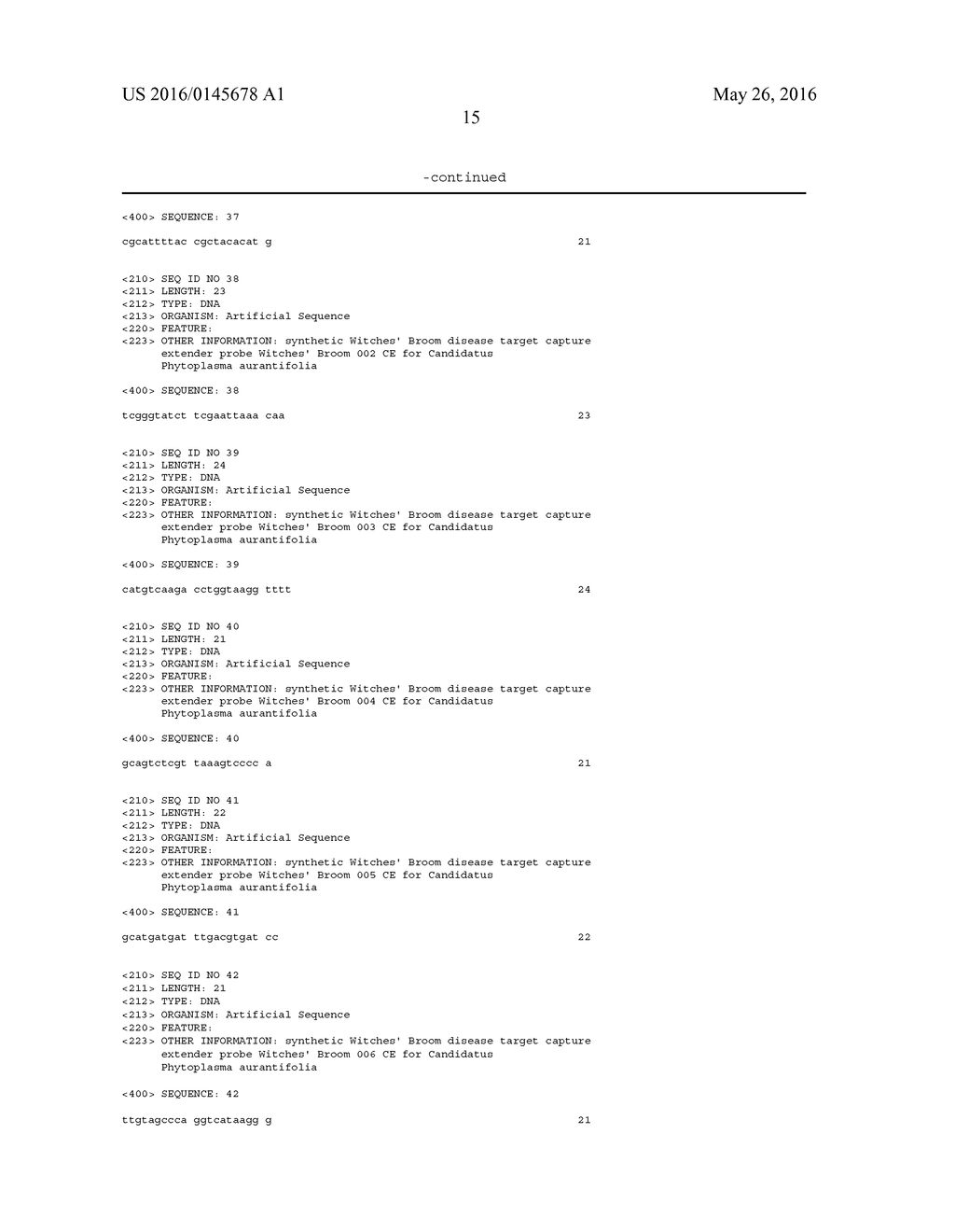 MULTIPLEX ASSAY FOR THE DETECTION OF AT LEAST TWO CITRUS PATHOGENS - diagram, schematic, and image 18