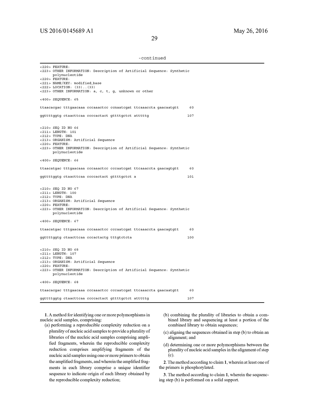 STRATEGIES FOR HIGH THROUGHPUT IDENTIFICATION AND DETECTION OF     POLYMORPHISMS - diagram, schematic, and image 42