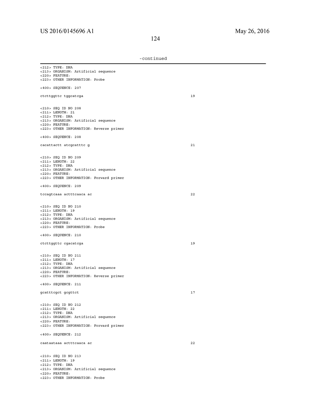 MICROBIAL MARKERS AND USES THEREFOR - diagram, schematic, and image 126