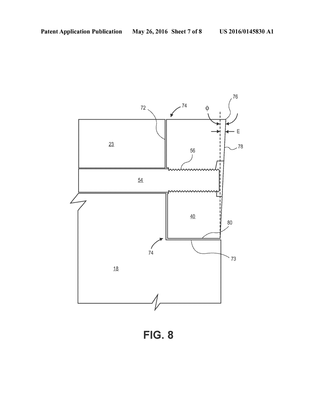 SHEAR BLADE HAVING A POSITIVE CAMBER AND METHOD OF ADDING A POSITIVE     CAMBER TO A SHEAR BLADE - diagram, schematic, and image 08