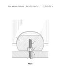 Decorative Toilet Bolt Cover diagram and image