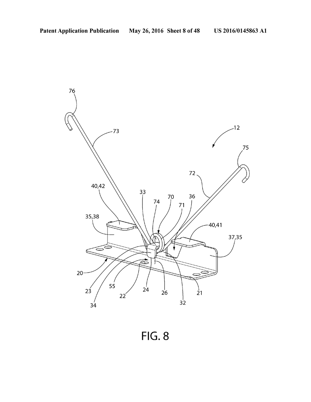 ASSEMBLY FOR SUPPORTING CEILING PANELS AND CEILING SYSTEM INCORPORATING     THE SAME - diagram, schematic, and image 09