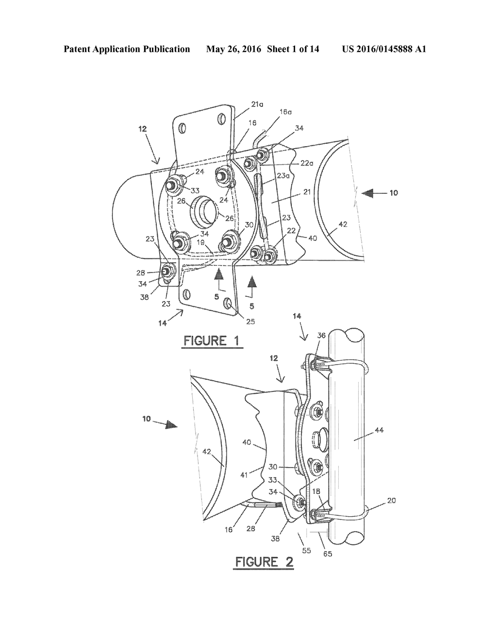 Flexible Moment Connection Device for Mast Arm Signal Mounting - diagram, schematic, and image 02