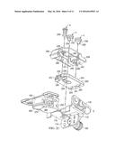 REMOVABLE COMPACT HINGE AND METHOD OF USE diagram and image