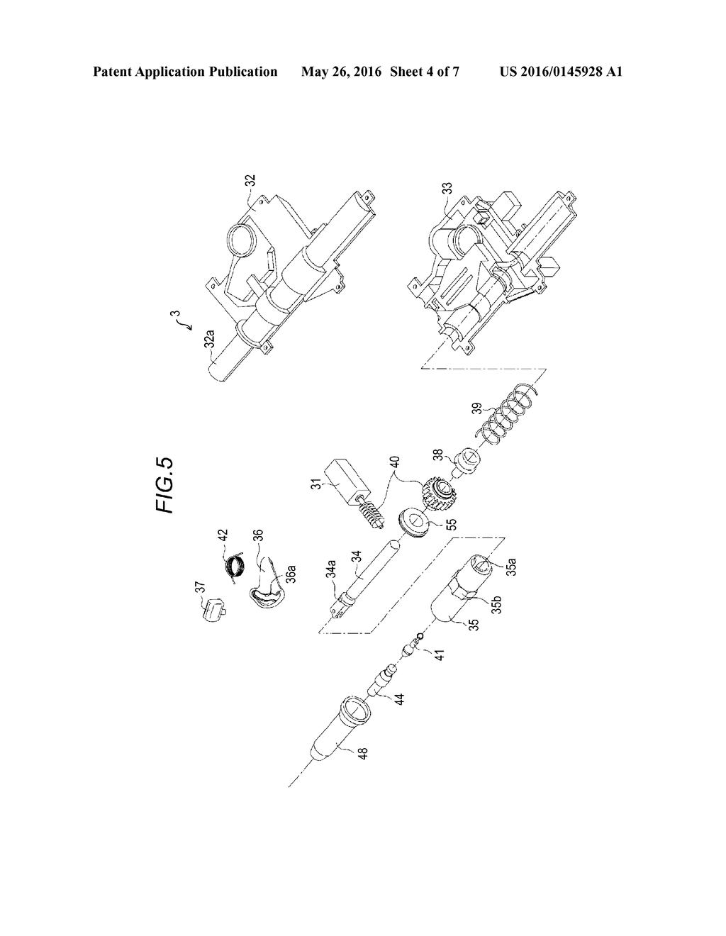 CLOSER DEVICE AND VEHICLE DOOR LOCKING DEVICE - diagram, schematic, and image 05