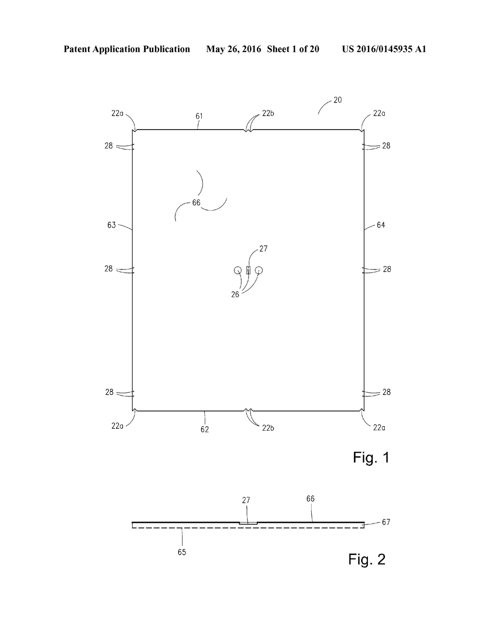 DOOR AND METHOD OF FORMING A DOOR - diagram, schematic, and image 02