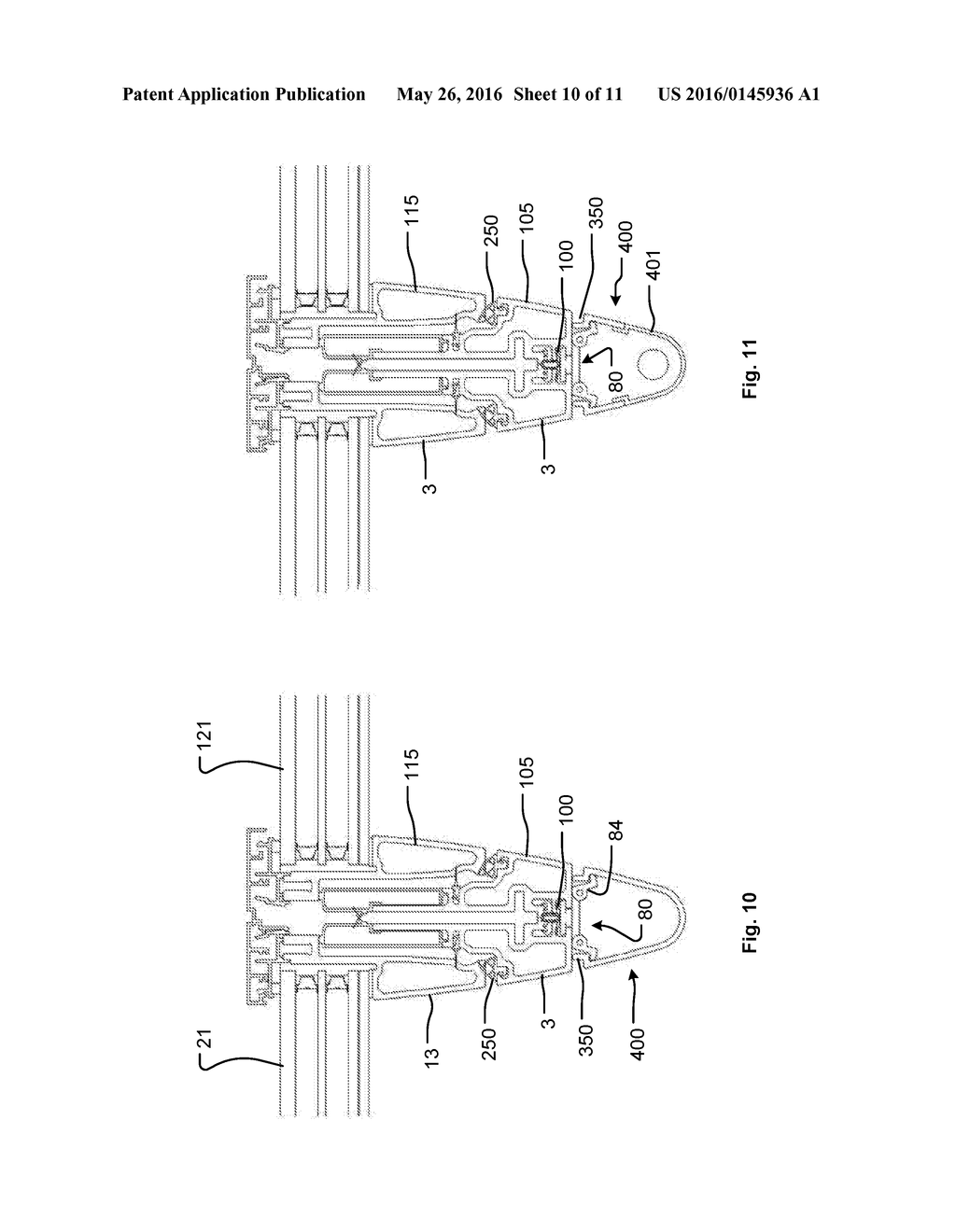 Window Arrangement Comprising a Plurality of Window Systems and at Least     One Accessory Element - diagram, schematic, and image 11