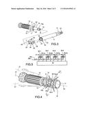 ARRANGEMENT AND DOWN-THE-HOLE DRILLING EQUIPMENT FOR ANGULAR SETTING OF A     DRILL STRING diagram and image