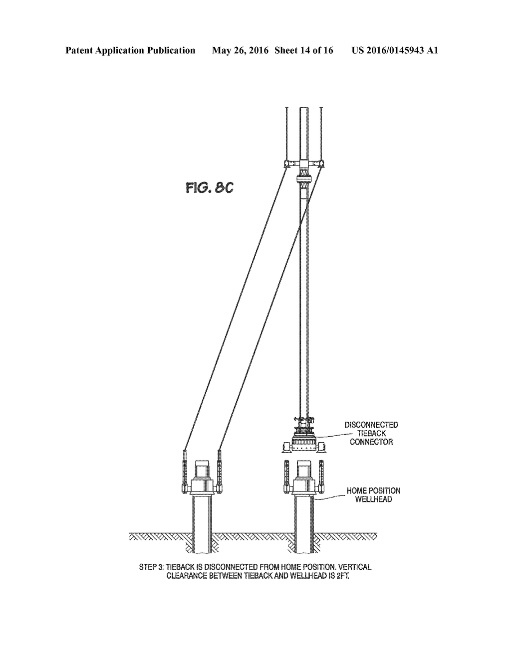 Method and Apparatus for Drilling Multiple Subsea Wells From an Offshore     Platform at a Single Site - diagram, schematic, and image 15